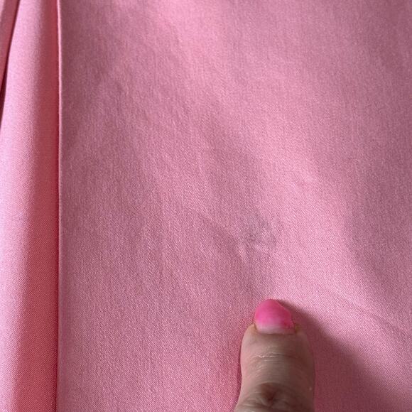 SIR. THE LABEL woven midi skirt GIACOMO SPLIT SKIRT IN PINK size 3 / us L - Picture 9 of 15